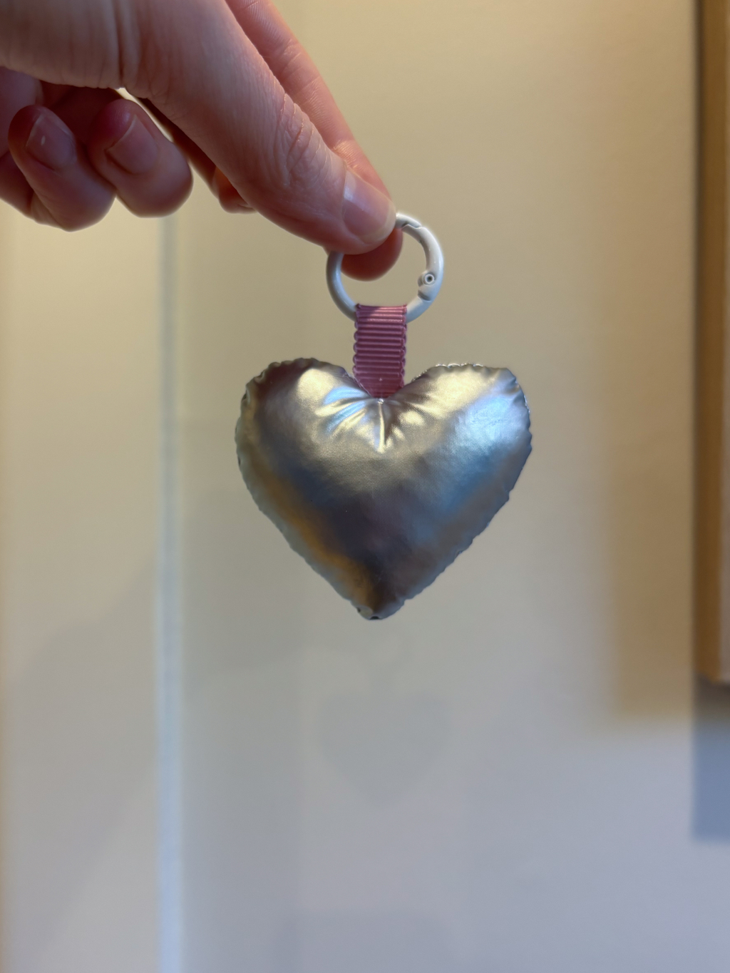 Plushie Heart Keychain